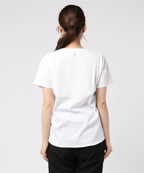 BILLABONG(ビラボン)の「半袖Tシャツ BILLABONG AJ013-224(Tシャツ/カットソー・レディース・レッド/イエロー/ミント・M/L)」の6枚目の写真