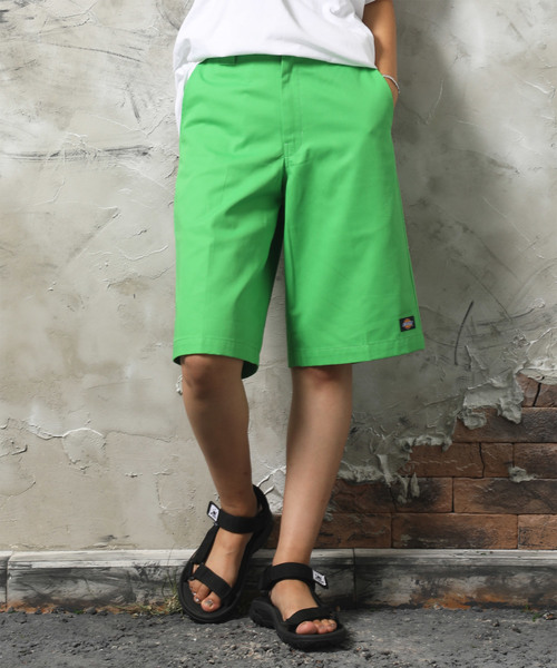 Dickies（ディッキーズ）の「Dickiesワークショーツ（チノパンツ・メンズ・ブラック/カーキ/ホワイト/ネイビー/チェリーレッド/オレンジ/イエロー系その他/ピンク系その他/ピンク系その他2・32/28/30/34/36）」の6枚目の写真