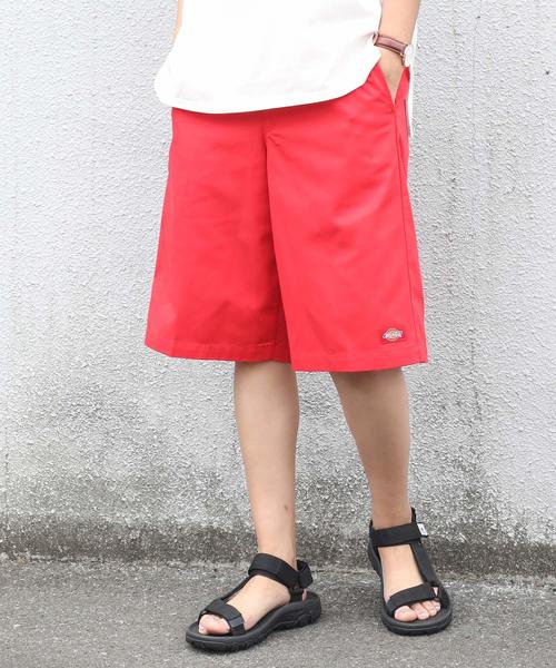 Dickies（ディッキーズ）の「Dickiesワークショーツ（チノパンツ・メンズ・ブラック/カーキ/ホワイト/ネイビー/チェリーレッド/オレンジ/イエロー系その他/ピンク系その他/ピンク系その他2・32/28/30/34/36）」の8枚目の写真