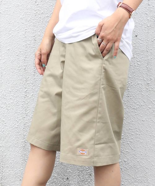 Dickies（ディッキーズ）の「Dickiesワークショーツ（チノパンツ・メンズ・ブラック/カーキ/ホワイト/ネイビー/チェリーレッド/オレンジ/イエロー系その他/ピンク系その他/ピンク系その他2・32/28/30/34/36）」の10枚目の写真