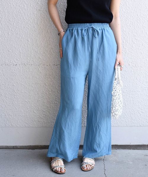 Khaju(カージュ)の「Khaju:リラックスイージーパンツ◆(その他パンツ・レディース・オフホワイト/カーキ/ライトブルー・ONE SIZE)」の22枚目の写真