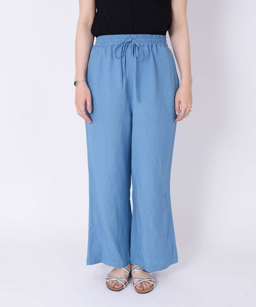 Khaju(カージュ)の「Khaju:リラックスイージーパンツ◆(その他パンツ・レディース・オフホワイト/カーキ/ライトブルー・ONE SIZE)」の10枚目の写真