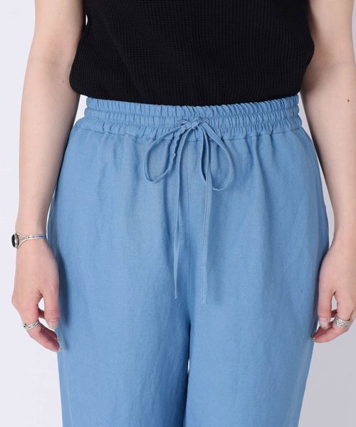 Khaju(カージュ)の「Khaju:リラックスイージーパンツ◆(その他パンツ・レディース・オフホワイト/カーキ/ライトブルー・ONE SIZE)」の8枚目の写真