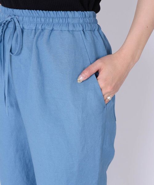 Khaju(カージュ)の「Khaju:リラックスイージーパンツ◆(その他パンツ・レディース・オフホワイト/カーキ/ライトブルー・ONE SIZE)」の6枚目の写真