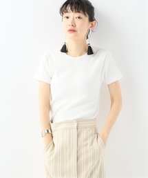 【Health knit】Broad Rib Crewneck S/S