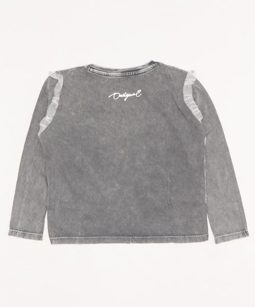 Desigual(デシグアル)の「Tシャツロングスリーブ MONTBAU(シャツ/ブラウス・キッズ・ブラック・LL/3L/SS/S/M/L)」の2枚目の写真