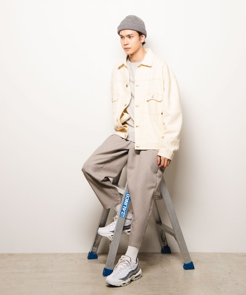 WEGO(ウィゴー)の「WEGO/【セットアップ対応商品】カラーステッチワークジャケット(その他アウター・メンズ・ブラック/ブラウン/アイボリー/ライトピンク/ダークオレンジ・MEDIUM/LARGE)」の10枚目の写真