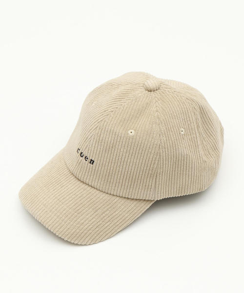 coen（コーエン）の「コーデュロイベースボールキャップ（キャップ・メンズ・ベージュ系その他/ブラック系その他/ベージュ/ブラック・FREE）」の12枚目の写真