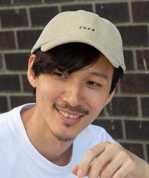coen（コーエン）の「コーデュロイベースボールキャップ（キャップ・メンズ・ベージュ系その他/ブラック系その他/ベージュ/ブラック・FREE）」の11枚目の写真