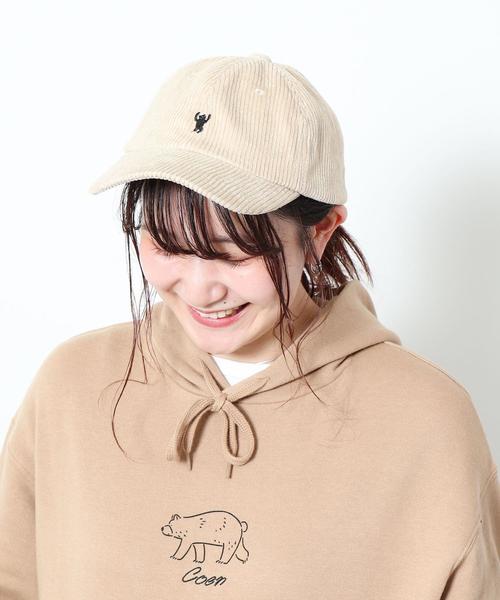 coen（コーエン）の「コーデュロイベースボールキャップ（キャップ・メンズ・ベージュ系その他/ブラック系その他/ベージュ/ブラック・FREE）」の16枚目の写真