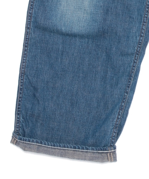 BEAMS BOY（ビームスボーイ）の「Sanca / DENIM BAKER PANTS（デニムパンツ・レディース・インディゴブルー・ONE SIZE）」の10枚目の写真