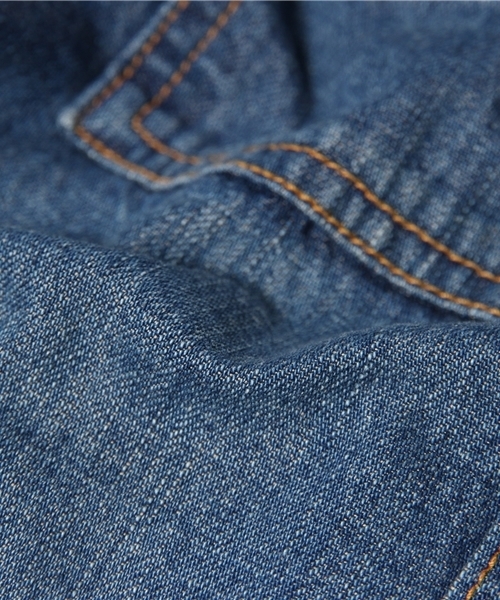 BEAMS BOY（ビームスボーイ）の「Sanca / DENIM BAKER PANTS（デニムパンツ・レディース・インディゴブルー・ONE SIZE）」の9枚目の写真