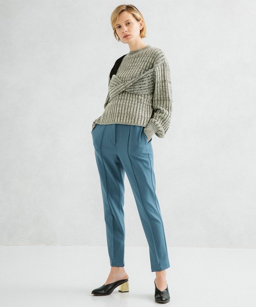 UNITED TOKYO（ユナイテッドトウキョウ）の「カマ―ベルトスキニーパンツ（スラックス・レディース・ブラウン/ブラック/ブルー・1/2）」の20枚目の写真