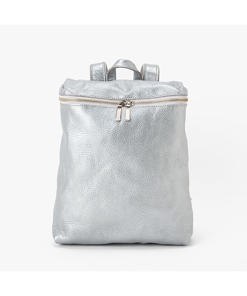 TASINAMI（タシナミ）の「TASINAMI シュリンクレザーリュック (TA-0038)（バックパック/リュック・レディース・シルバー/イエロー/ブラック/グレー/レッド/サックスブルー/グレイッシュベージュ・FREE）」の7枚目の写真