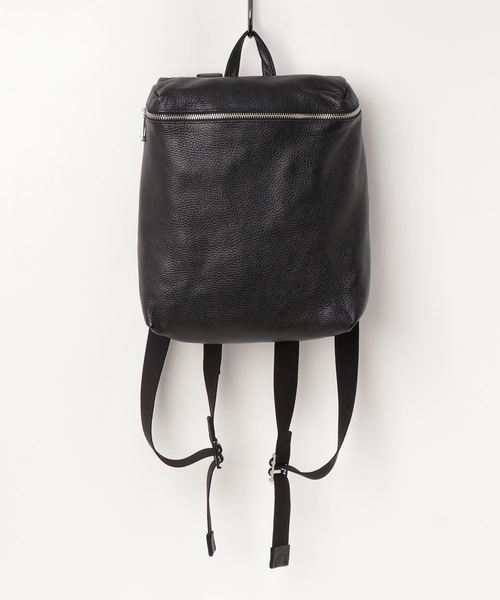 TASINAMI（タシナミ）の「TASINAMI シュリンクレザーリュック (TA-0038)（バックパック/リュック・レディース・シルバー/イエロー/ブラック/グレー/レッド/サックスブルー/グレイッシュベージュ・FREE）」の16枚目の写真
