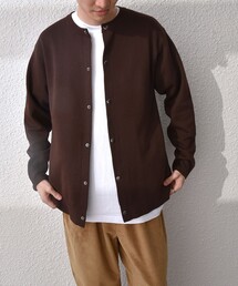 SHIPS any: 〈手洗い可能〉 ミラノリブ クルーネック カーディガン 24SS◇