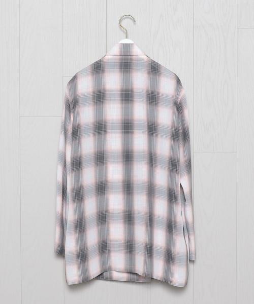 H beauty&youth ウールシャツジャケット　ユナイテッドアローズ BEAUTY&YOUTH UNITED ARROWS - h beauty&youth チェック ウール