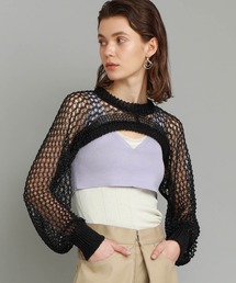 TAN | 【TAN(タン)】DAZZLED BOLERO/レイヤードニットトップス(ニット/セーター)