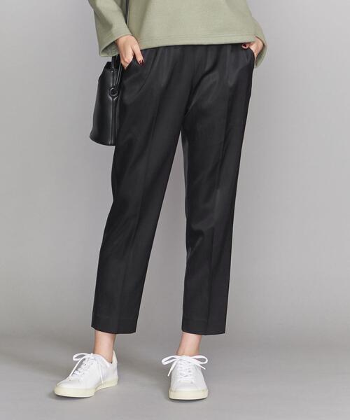 BEAUTY&YOUTH UNITED ARROWS（ビューティーアンドユースユナイテッドアローズ）の「BY サテンドローストリングパンツ2 -ウォッシャブル- ◆（その他パンツ・レディース・ブラウン/ベージュ/ライラック/ブラック・MEDIUM/SMALL/LARGE）」の11枚目の写真