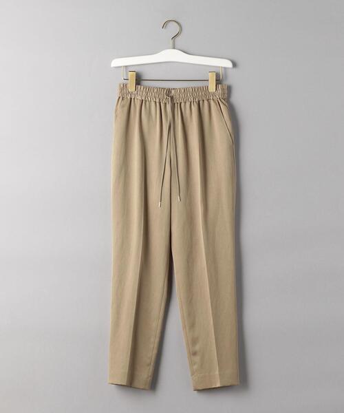 BEAUTY&YOUTH UNITED ARROWS（ビューティーアンドユースユナイテッドアローズ）の「BY サテンドローストリングパンツ2 -ウォッシャブル- ◆（その他パンツ・レディース・ブラウン/ベージュ/ライラック/ブラック・MEDIUM/SMALL/LARGE）」の12枚目の写真