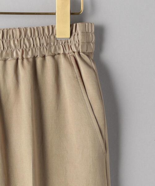 BEAUTY&YOUTH UNITED ARROWS（ビューティーアンドユースユナイテッドアローズ）の「BY サテンドローストリングパンツ2 -ウォッシャブル- ◆（その他パンツ・レディース・ブラウン/ベージュ/ライラック/ブラック・MEDIUM/SMALL/LARGE）」の5枚目の写真