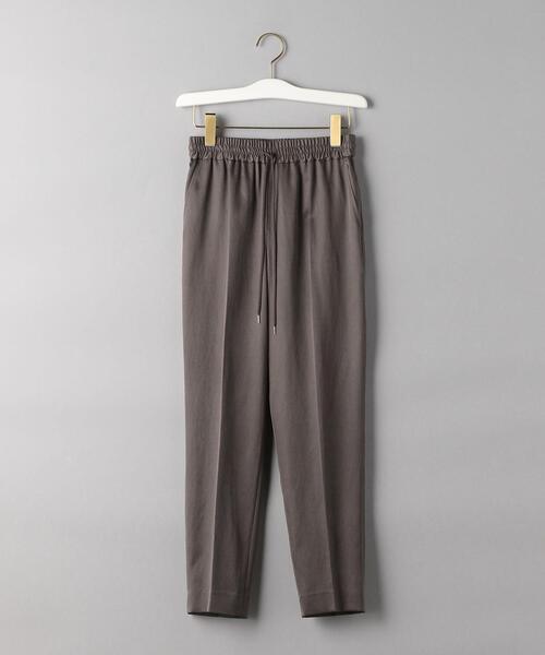 BEAUTY&YOUTH UNITED ARROWS（ビューティーアンドユースユナイテッドアローズ）の「BY サテンドローストリングパンツ2 -ウォッシャブル- ◆（その他パンツ・レディース・ブラウン/ベージュ/ライラック/ブラック・MEDIUM/SMALL/LARGE）」の21枚目の写真