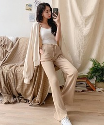 chuu | CHUU オールデイブーツカットパンツ(その他パンツ)