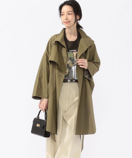 SHIPS トレンチコート　トレンチケープ　シップスコート SHIPS 【シップス メン】SHIPS: ダブル トレンチコート