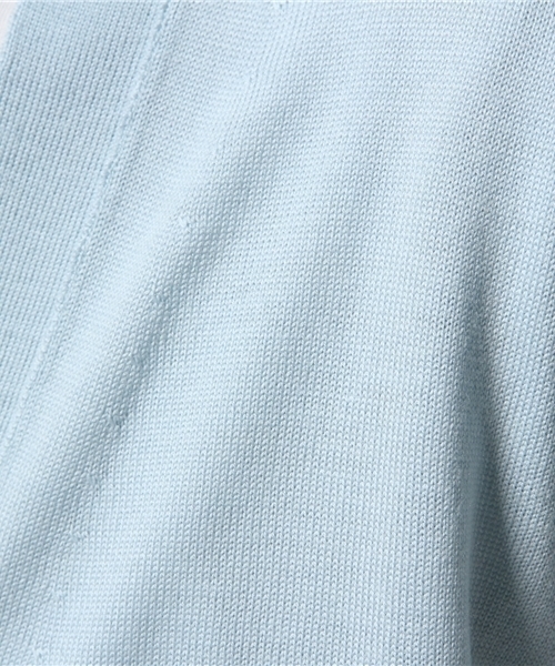 BEAUTY&YOUTH UNITED ARROWS（ビューティーアンドユースユナイテッドアローズ）の「BY イタリー ヤーン V カーディガン§◆（カーディガン/ボレロ・メンズ・ブラウン/ライトブルー/ブラック/グレー/ネイビー・LARGE/SMALL/MEDIUM/X-LARGE）」の9枚目の写真