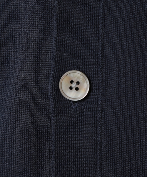 BEAUTY&YOUTH UNITED ARROWS（ビューティーアンドユースユナイテッドアローズ）の「BY イタリー ヤーン V カーディガン§◆（カーディガン/ボレロ・メンズ・ブラウン/ライトブルー/ブラック/グレー/ネイビー・LARGE/SMALL/MEDIUM/X-LARGE）」の10枚目の写真