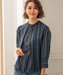 BELLUNA | ジョーゼット素材ボウタイデザインブラウス(シャツ/ブラウス)