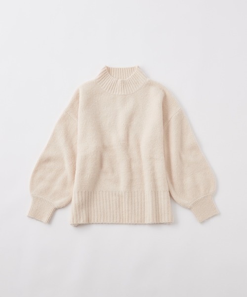 one after another NICE CLAUP(ワンアフターアナザーナイスクラップ)の「【ZOZOTOWN限定】にじいろニット(ニット/セーター・レディース・ブラック/ベージュ/パープル/オフホワイト/サックスブルー/ミント/ライトピンク・FREE)」の20枚目の写真