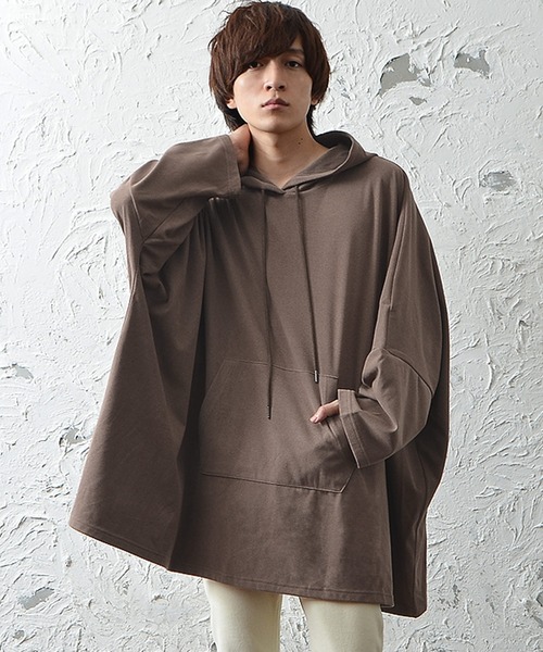 MinoriTY（マイノリティ）の「メンズスーパービッグポンチョパーカー