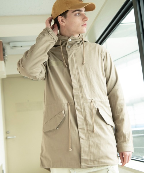 ミリタリーストレッチモッズコート 21 ８ Eight エイト のファッション 21 モッズコート ジャケット アウター Spring モッズコート 大感謝価格 の