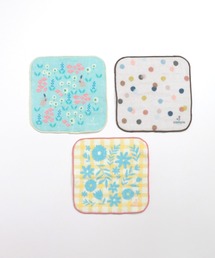 stample（スタンプル）の「プリントガーゼハンカチ3枚組（ハンカチ/ハンドタオル・キッズ）」