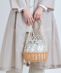 DouDou | 柳×マクラメ編みバッグ(トートバッグ)