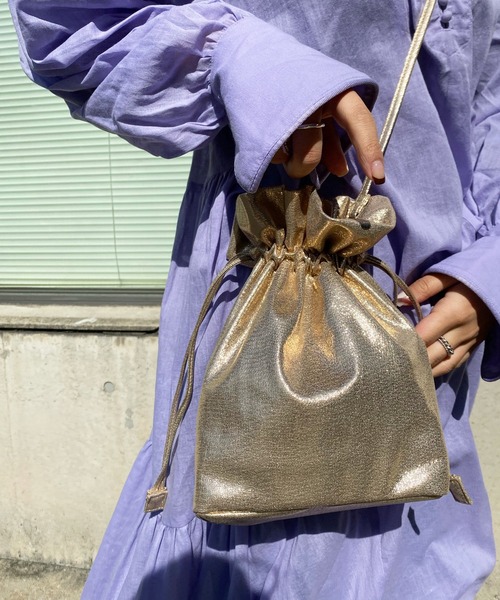 DouDou（ドゥドゥ）の「柳×マクラメ編みバッグ（トートバッグ・レディース・キナリ/ブラウン・FREE）」の11枚目の写真