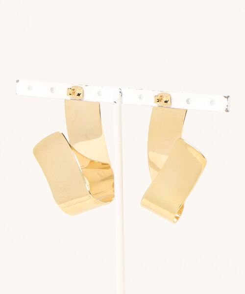 JOINT WORKS（ジョイントワークス）の「【niN9 by Marquis & Camus/ナイン バイ マーキス & ケイマス】 by Marquis and Camus（ピアス（両耳用）・レディース・ゴールド系その他・FREE）」の2枚目の写真