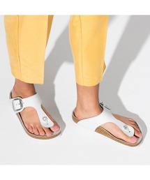BIRKENSTOCK（ビルケンシュトック）の「ビルケンシュトック Gizeh/ギゼ　ビッグバックル　ホワイト(レギュラー)（サンダル）」