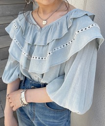 Chico | 2wayボリュームフリルブラウス(シャツ/ブラウス)