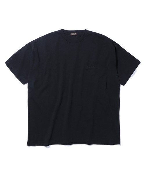 MR.OLIVE（ミスターオリーブ）の「16/1 ヘビーコットン天竺 / 刺繍ロゴ Tシャツ（Tシャツ/カットソー・メンズ・ブラック系その他/ホワイト系その他2/ブラック系その他2/ホワイト系その他・MEDIUM/X-LARGE/LARGE）」の9枚目の写真