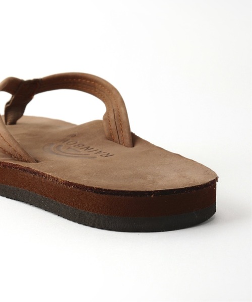 RAINBOW SANDALS（レインボーサンダル）の「【RAINBOW SANDALS】SANDALS SINGLE LAYER：別注サンダル◆（サンダル・レディース・ベージュ・SMALL/MEDIUM/LARGE）」の4枚目の写真