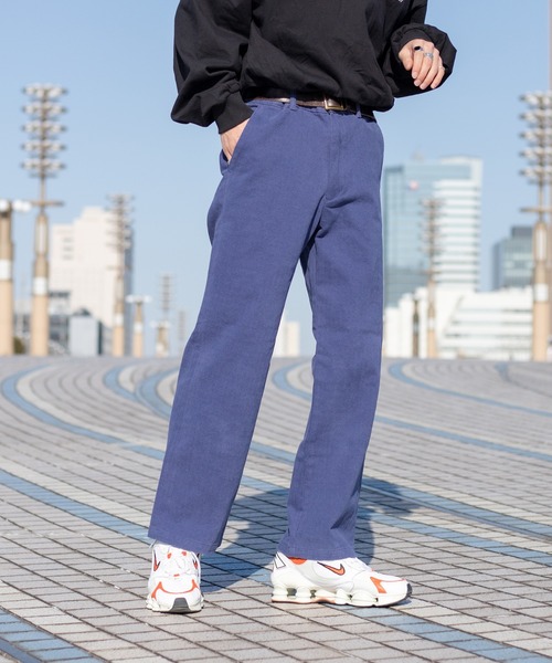 kutir（クティール）の「ルーズフィットストレートパンツ（その他パンツ・メンズ・ブラック/グレー/サックスブルー/ネイビー・SMALL/MEDIUM/LARGE）」の3枚目の写真