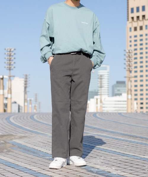 kutir（クティール）の「ルーズフィットストレートパンツ（その他パンツ・メンズ・ブラック/グレー/サックスブルー/ネイビー・SMALL/MEDIUM/LARGE）」の10枚目の写真