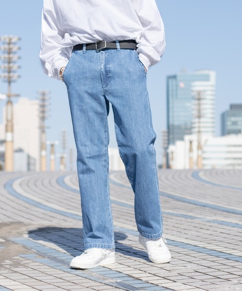 kutir（クティール）の「ルーズフィットストレートパンツ（その他パンツ・メンズ・ブラック/グレー/サックスブルー/ネイビー・SMALL/MEDIUM/LARGE）」の12枚目の写真