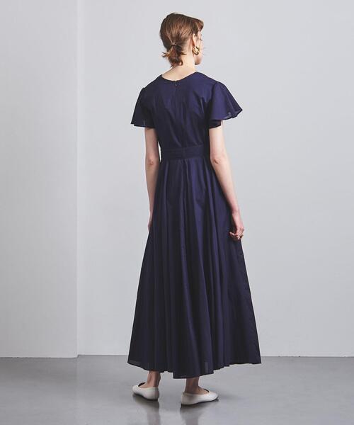 MARIHA（マリハ）の「＜MARIHA（マリハ）＞MADEM ラップ ショートスリーブ ワンピース◆（ワンピース・レディース・ネイビー/コバルトブルー・38/36）」の4枚目の写真