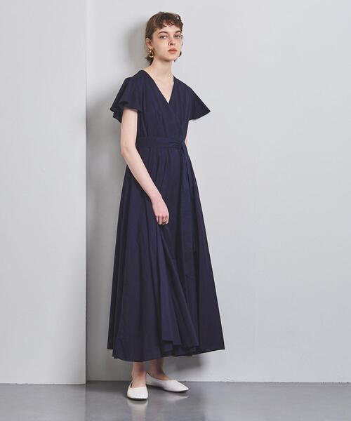 MARIHA（マリハ）の「＜MARIHA（マリハ）＞MADEM ラップ ショートスリーブ ワンピース◆（ワンピース・レディース・ネイビー/コバルトブルー・38/36）」の5枚目の写真