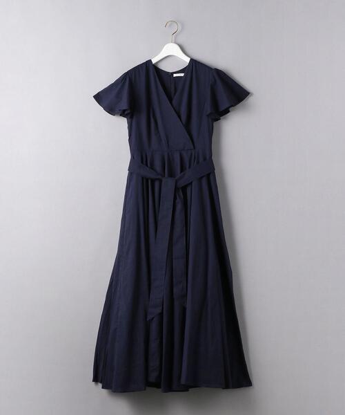 MARIHA（マリハ）の「＜MARIHA（マリハ）＞MADEM ラップ ショートスリーブ ワンピース◆（ワンピース・レディース・ネイビー/コバルトブルー・38/36）」の8枚目の写真