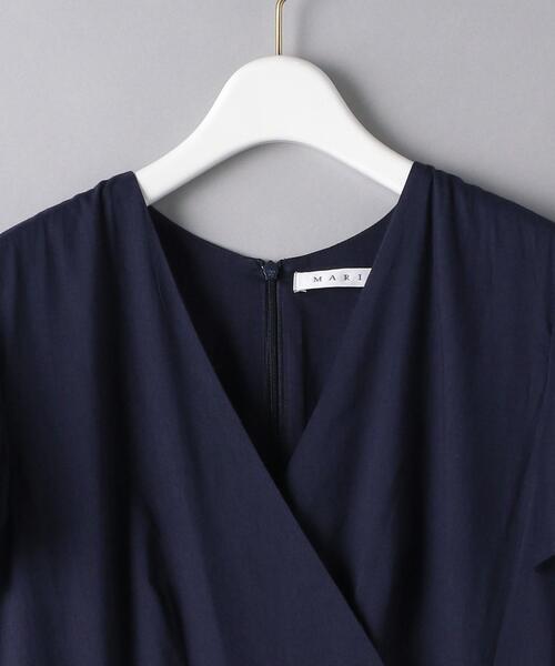 MARIHA（マリハ）の「＜MARIHA（マリハ）＞MADEM ラップ ショートスリーブ ワンピース◆（ワンピース・レディース・ネイビー/コバルトブルー・38/36）」の11枚目の写真