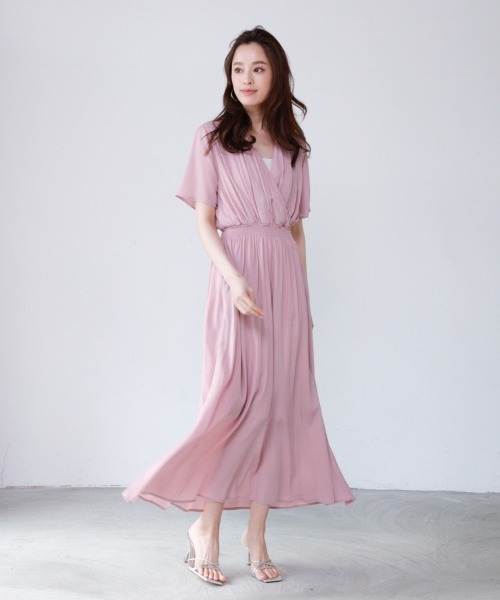 M.deux（エムドゥ）の「カシュクール女神ワンピース（ワンピース